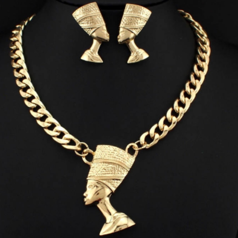 Chunky Nefertiti Fashion Set
